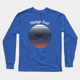 Vintage Soul-mountain sketch Long Sleeve T-Shirt